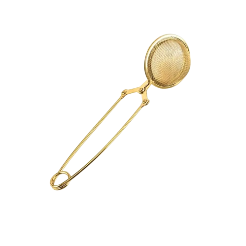 Stainless steel tea squeezer