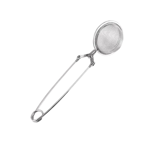 Stainless steel tea squeezer
